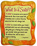 What Is A Sister? Sculpted Resin Magnet (MR905) - Blue Mountain Arts